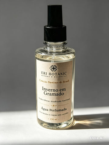 Água Perfumada para Tecidos Sem Corante Eri Botanic | Coleção Destinos do Brasil | Inverno em Gramado 250ml