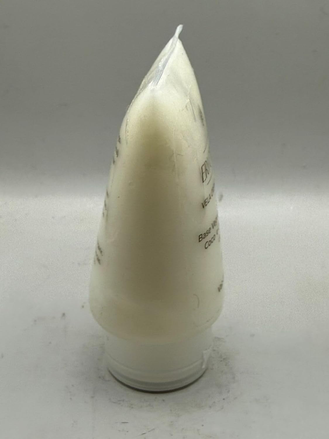 Vela Cremosa Neutra Natural para Hidratação e Massagem 60g em Pote com Textura Suave